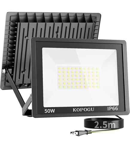 Amazon.co.jp: XIMEITO LED投光器 50w 昼光色 6000LM 6500K 1.8コード